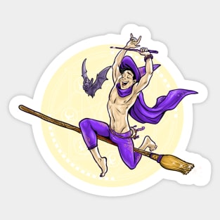 Witch Boy - Indigo/Azurite Sticker